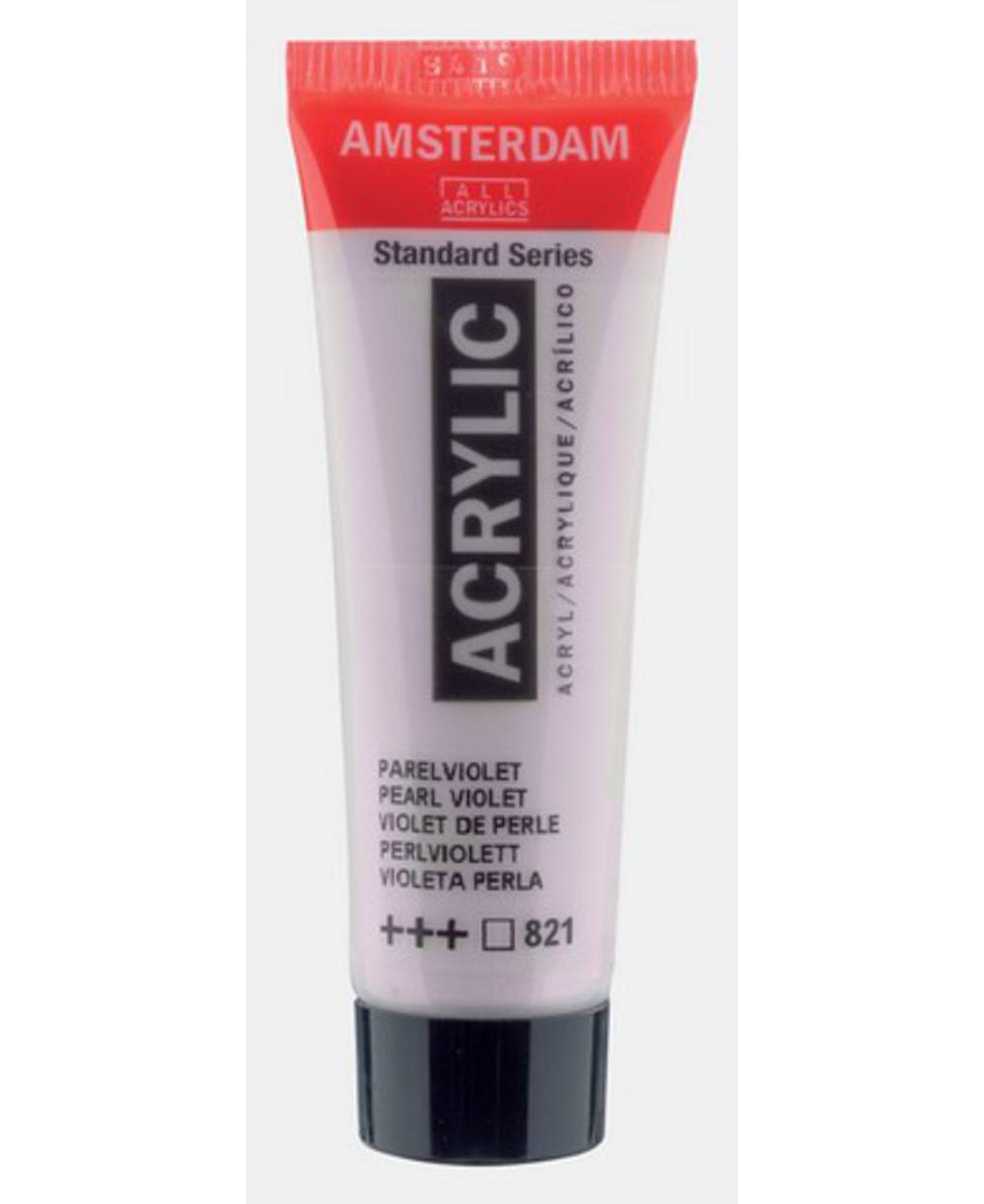 Amsterdam, Acrylic, Art & School, Paint, 20ml, 974510, Pearl Violet
